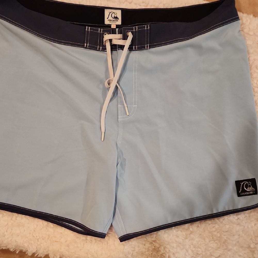 Quiksilver Blue Board Shorts Quick-Drying Swimwear